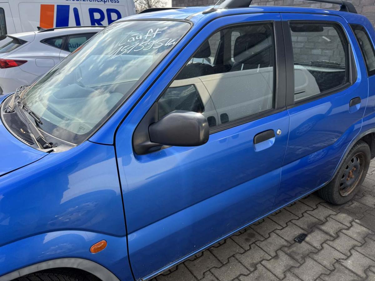 Suzuki Ignis FH original T&uuml;r vorn links Z2J Cyprus Blue 5-T&uuml;rer Rohbau Bj.2003